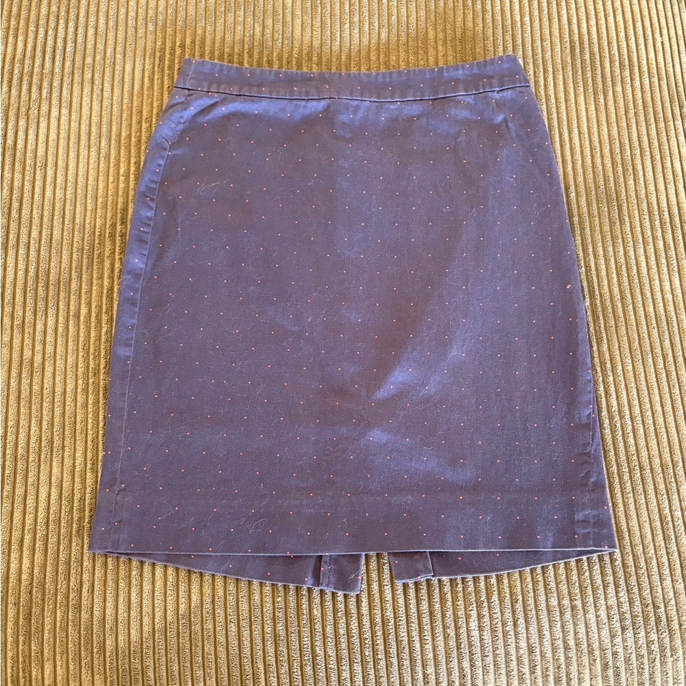 J. Crew Dark Blue Pencil Skirt